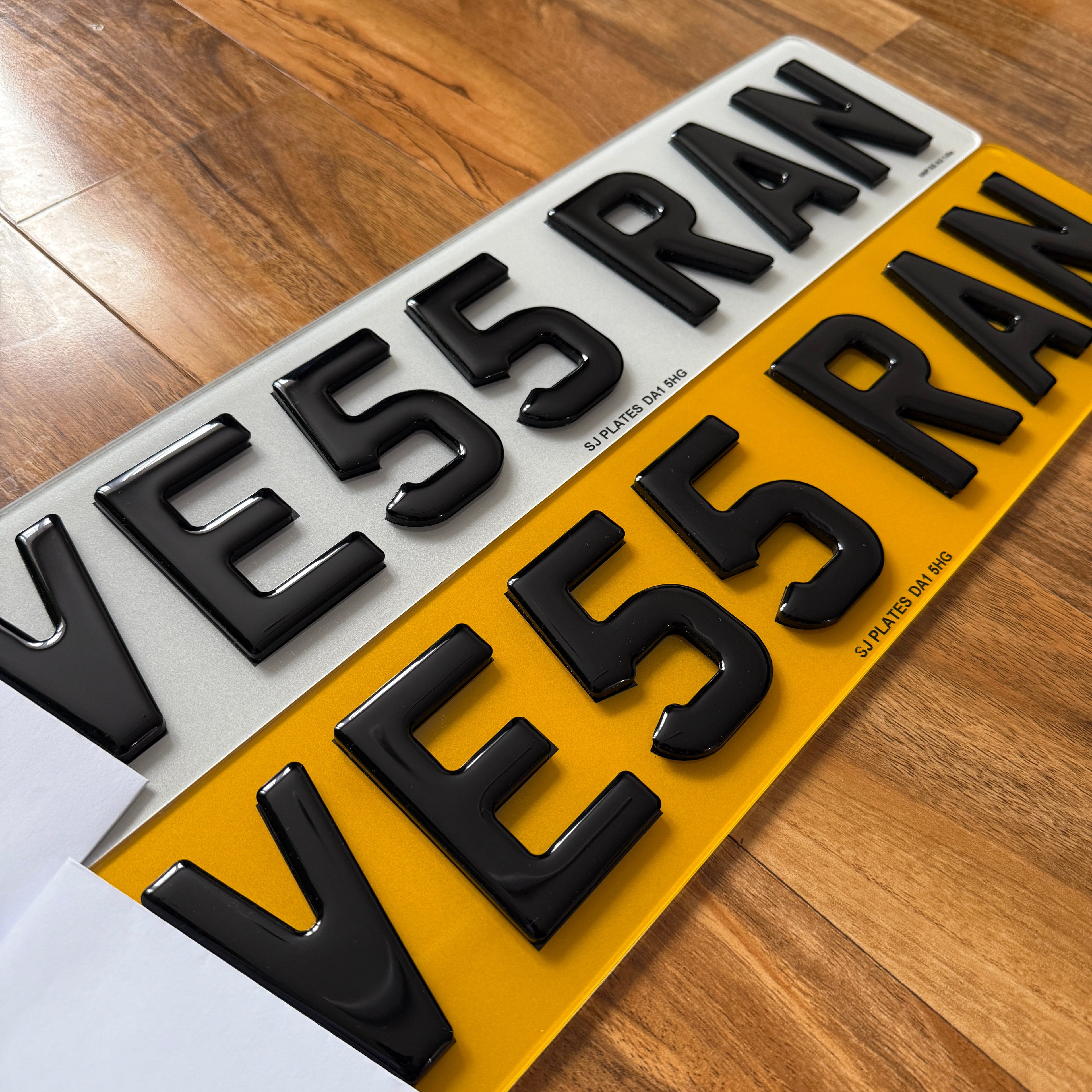 5D GEL NUMBER PLATE