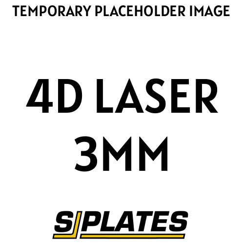 4D LASER 3MM PLATE